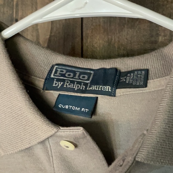 Men’s Polo Ralph Lauren Grey Medium Custom Fit s/s - Picture 2 of 4